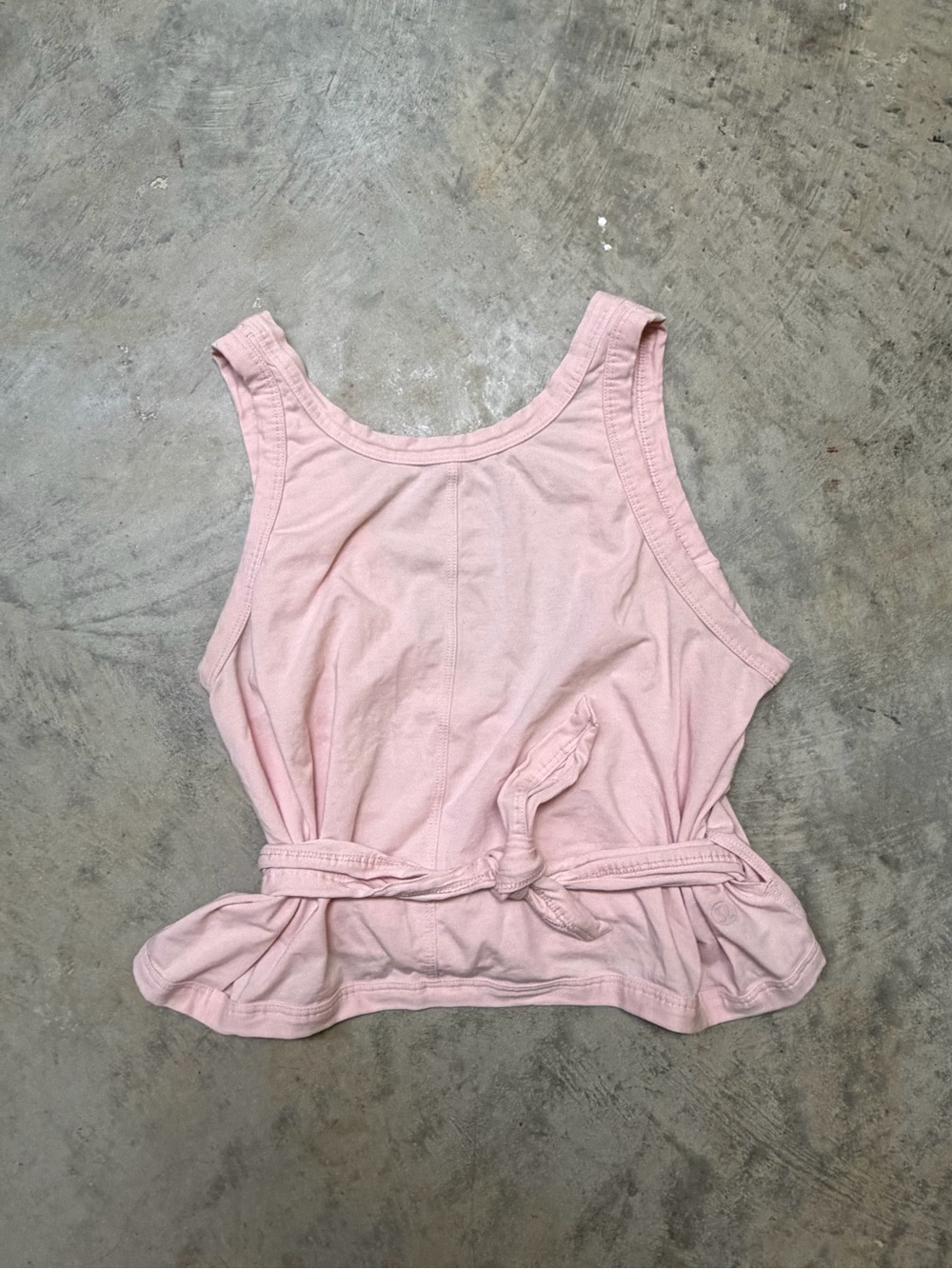 lululemon athletica Blush Pink Tie-Waist Tank Top